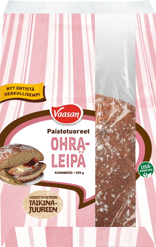 Vaasan Paistotuoreet Ohraleipä_Original PNG