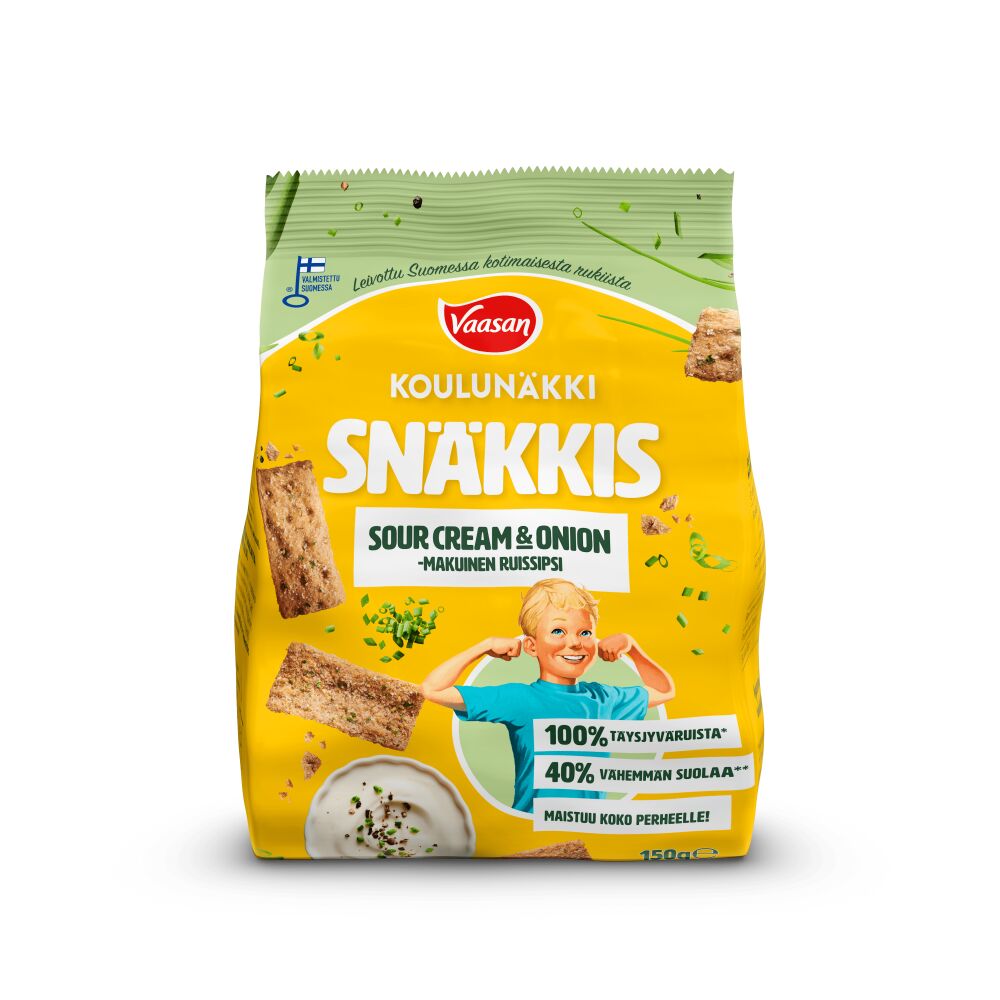 Koulunäkki Snäkkis Sourcream & Onion (103882) packshot_Original PNG (1)